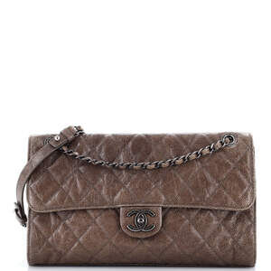 Chanel Jumbo CC Crave Flap Bag Quilted Glazed Caviar